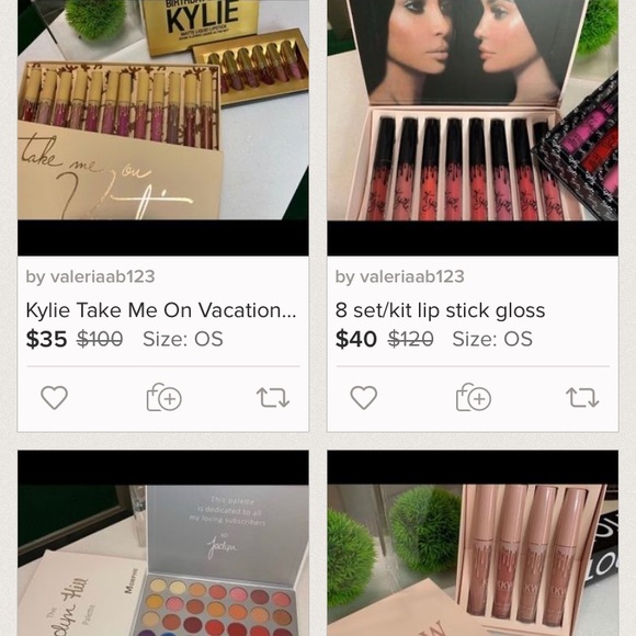 Kylie Cosmetics Other - UPDATE ON FAKE MAKEUP SELLERS